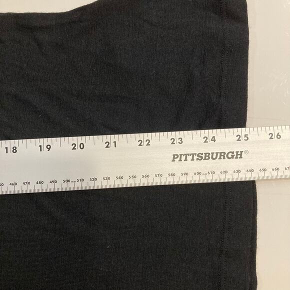 NWOT ICEBREAKER Sweater Women L Black Merino-Wool 175Tech 1/4Zip MockNeck LongSl - Picture 9 of 10